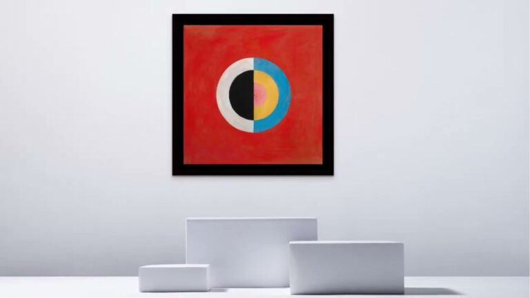 hilma af klint the swan no 17