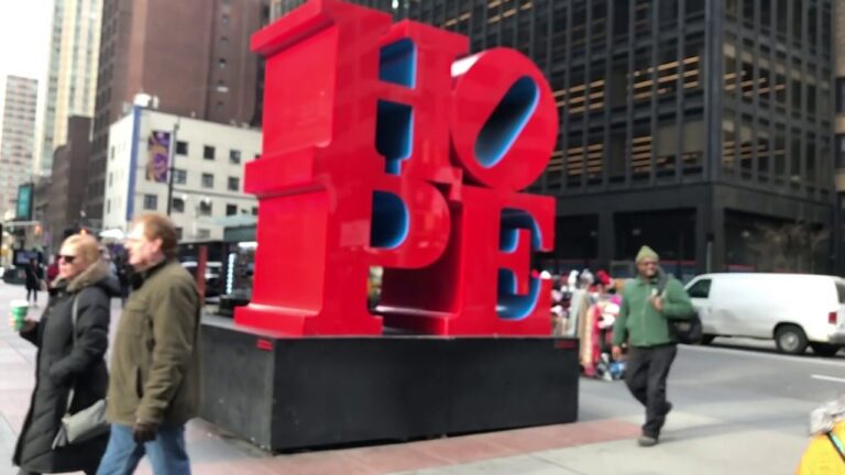 hope sculpture new york ny