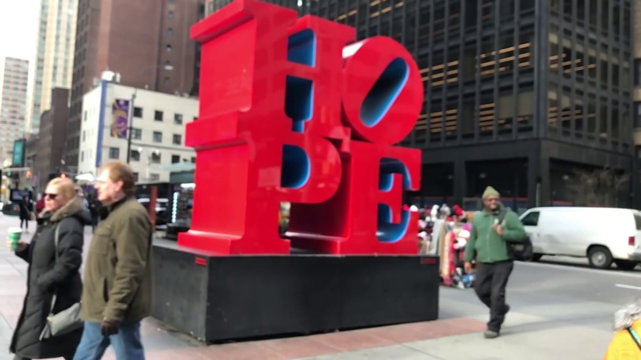 hope sculpture new york ny