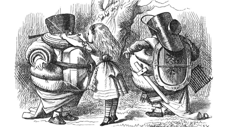 illustrations from alice in wonderland