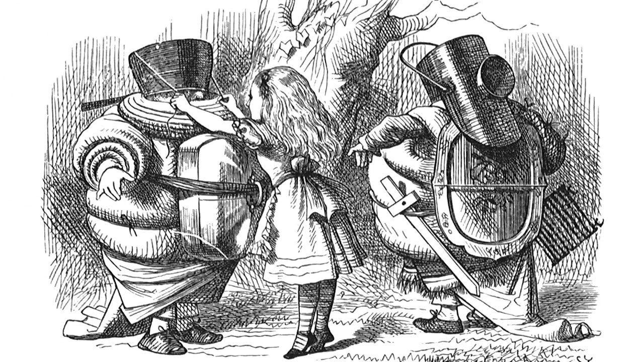 illustrations from alice in wonderland