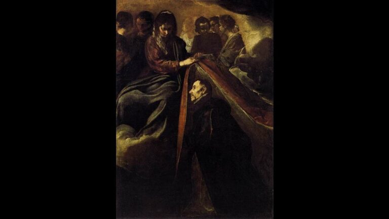 imposición de la casulla a san ildefonso