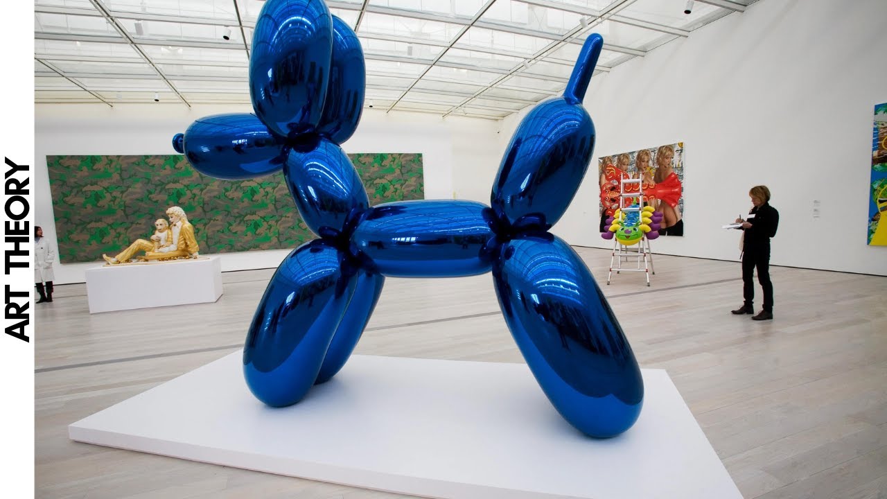 jeff koons balloon dog sculpture