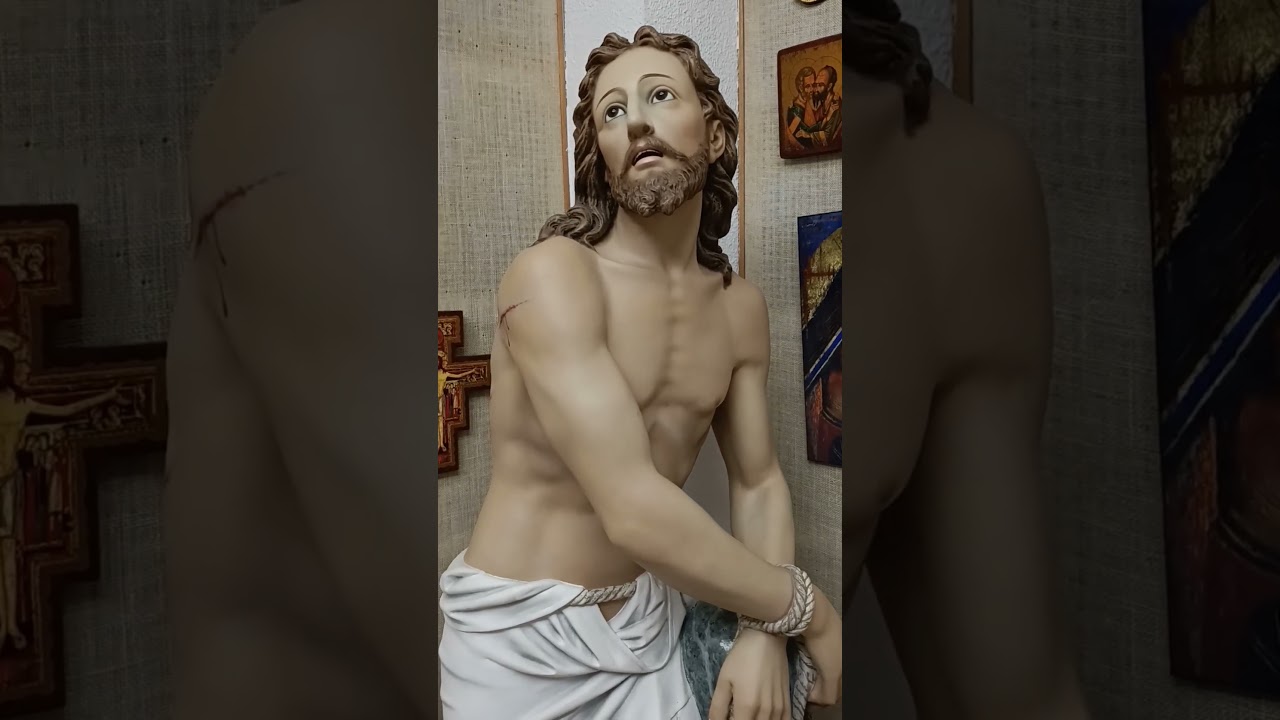 jesus atado a la columna