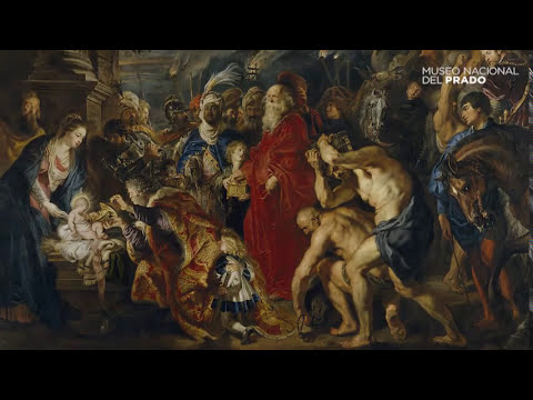 la adoración de los magos rubens