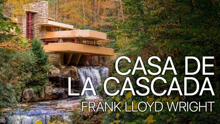 la casa de la cascada interior