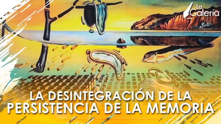 la desintegracion de la persistencia de la memoria