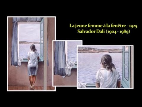 la femme a la fenetre dali