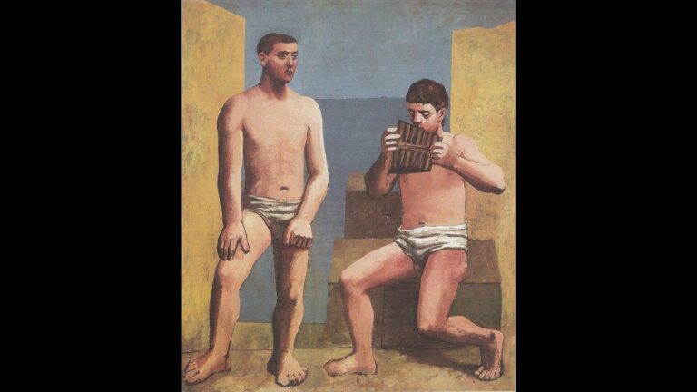 la flauta de pan picasso