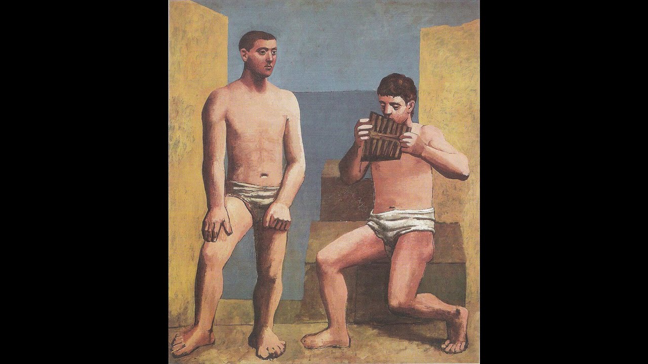 la flauta de pan picasso