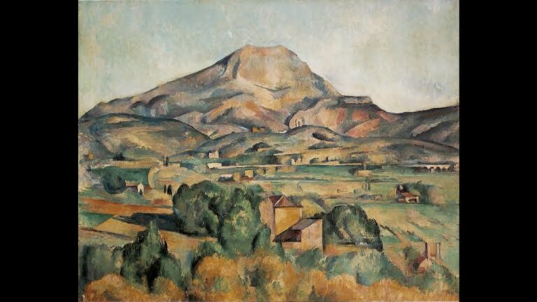 la montaña de santa victoria cezanne