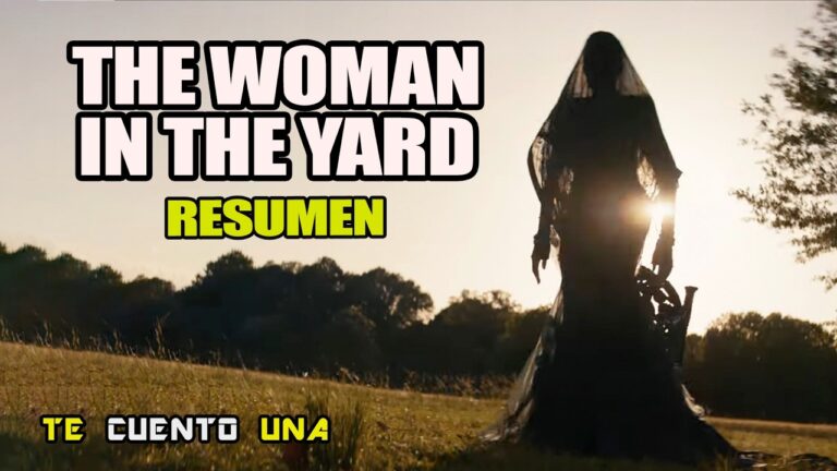 la mujer en el jardín