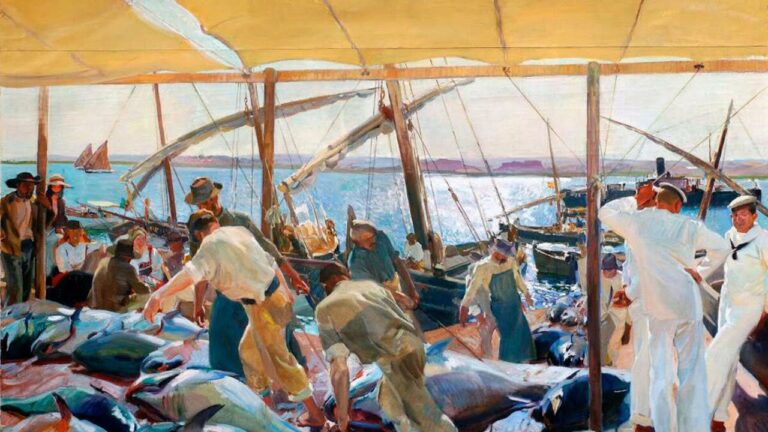 la pesca del atun sorolla