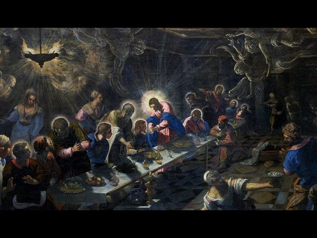 la última cena tintoretto san giorgio maggiore