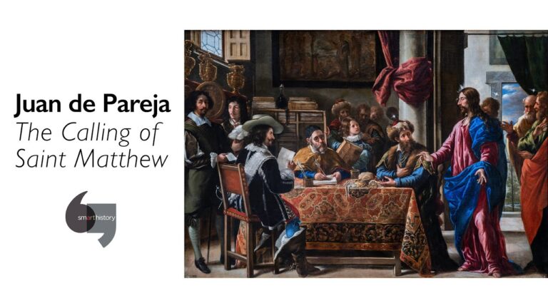 la vocacion de san mateo juan de pareja