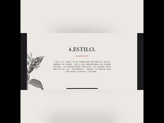 leda y el cisne rubens