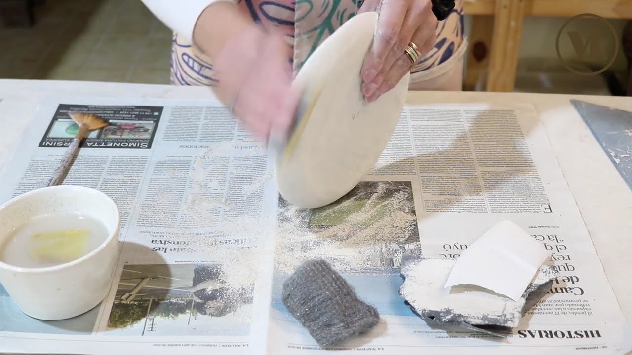 lija para arcilla secado al aire