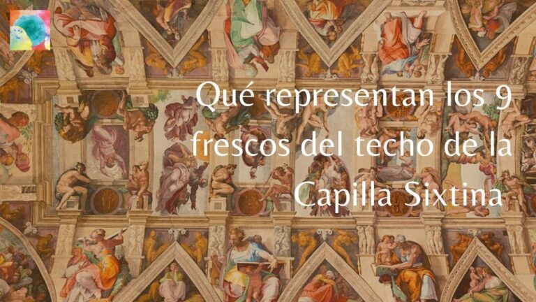 los 9 frescos de la capilla sixtina