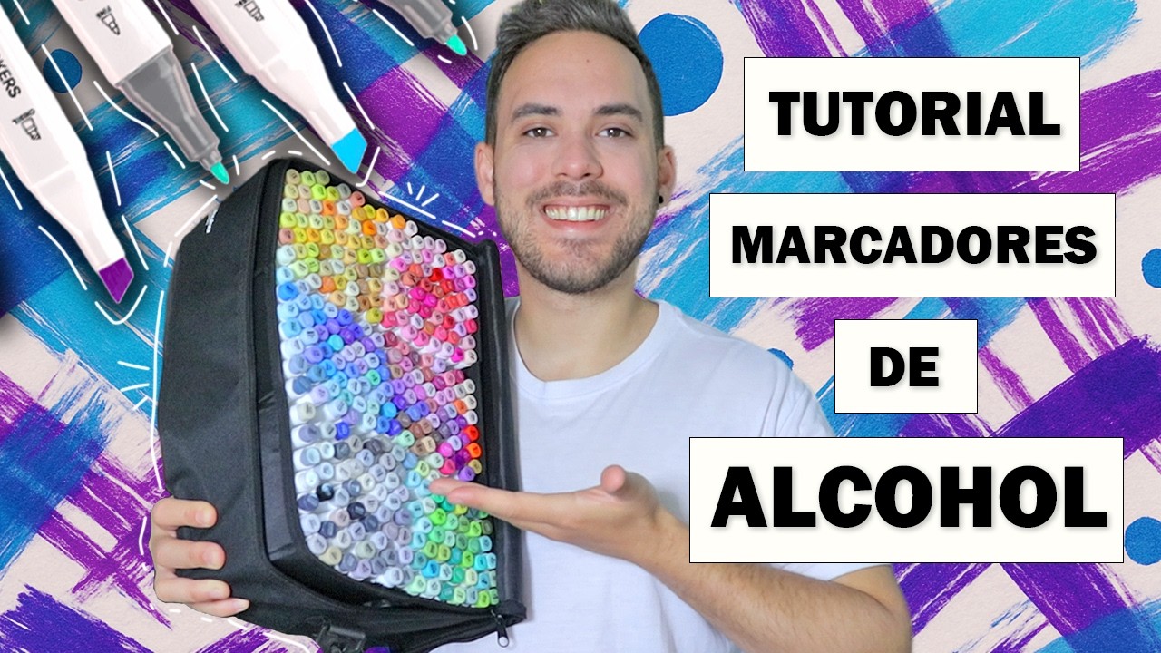marcadores a base de alcohol