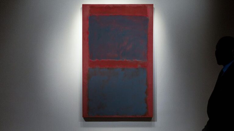 mark rothko rust and blue