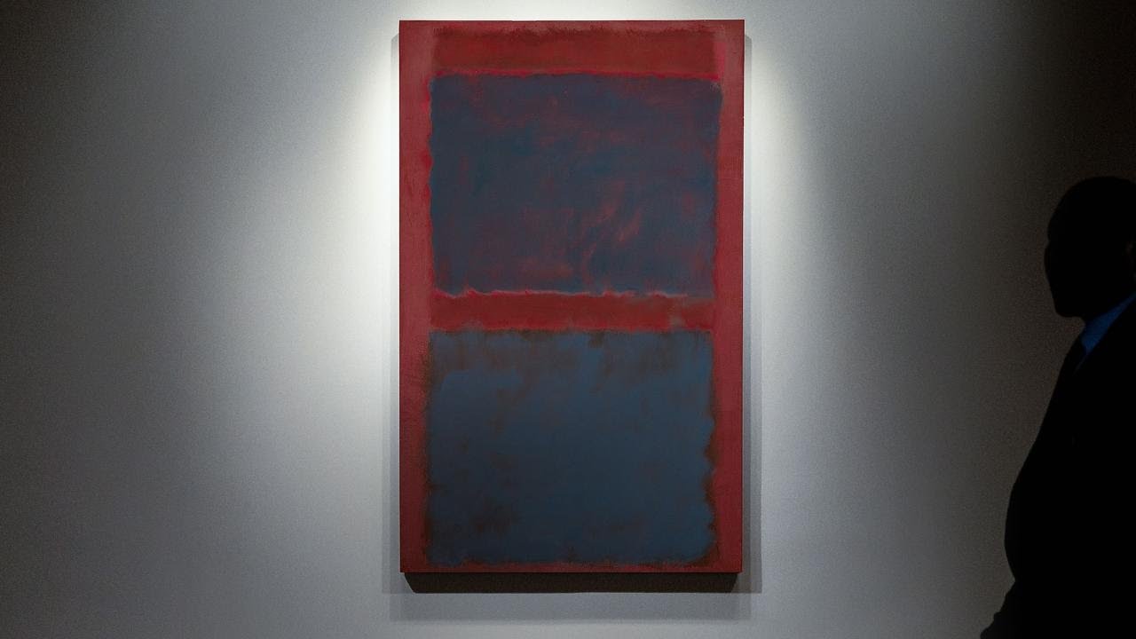mark rothko rust and blue