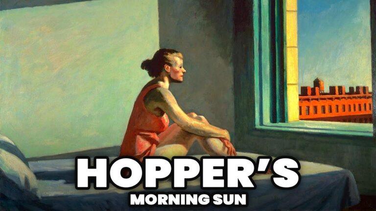 morning sun by edward hopper