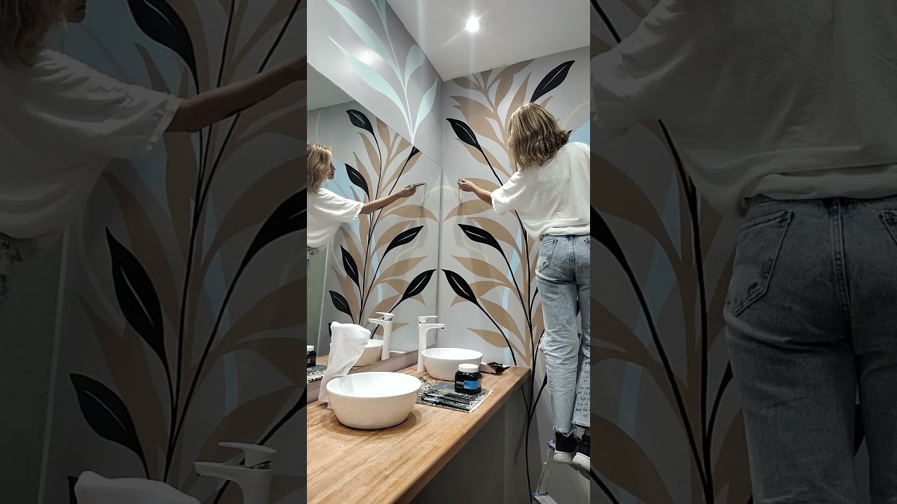 murales de flores para pared