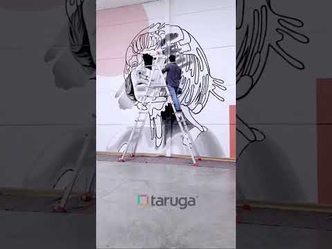 murales de pared pintados a mano