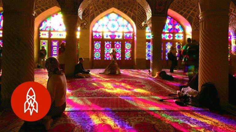 nasir al mulk mosque shiraz iran