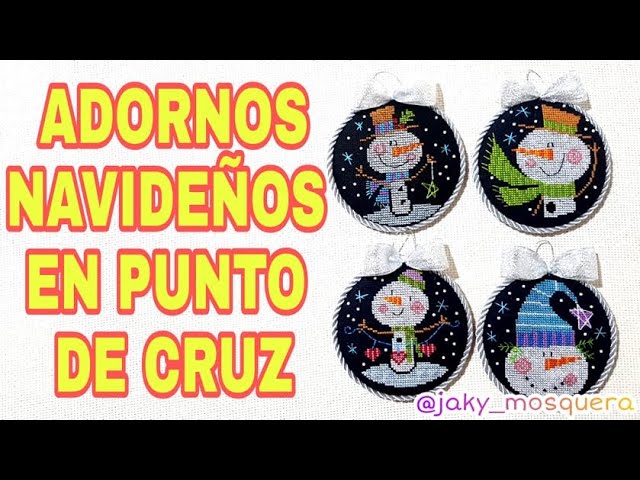 navidad punto de cruz patrones gratis