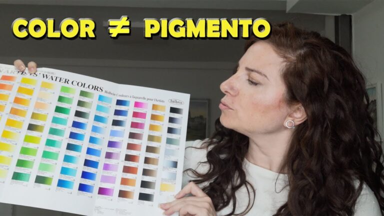 nombres de los pigmentos de las acuarelas rosa studio