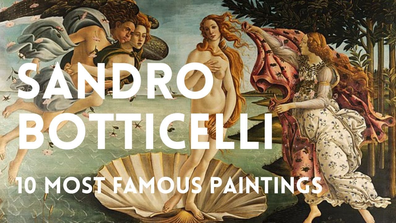 obra de arte de sandro botticelli