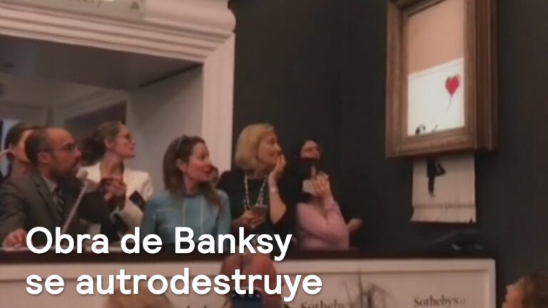 obra la niña con el globo