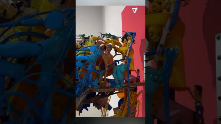 obras de arte con material reciclado