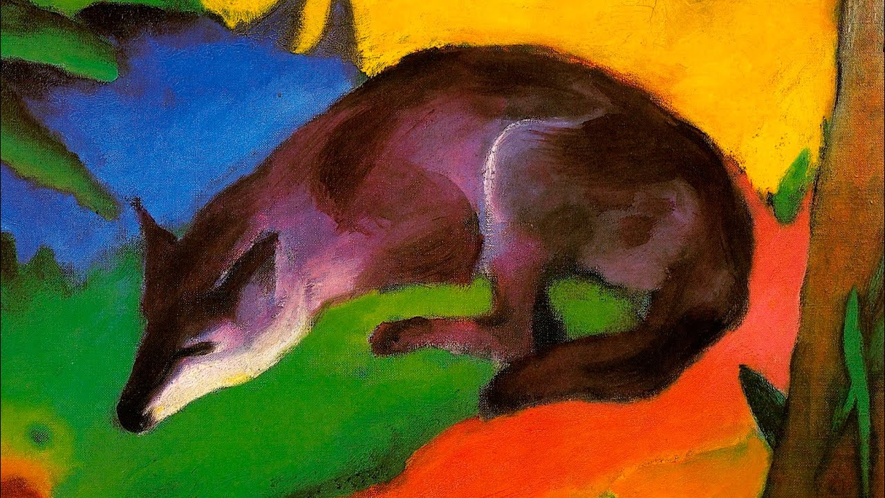 obras de arte de franz marc