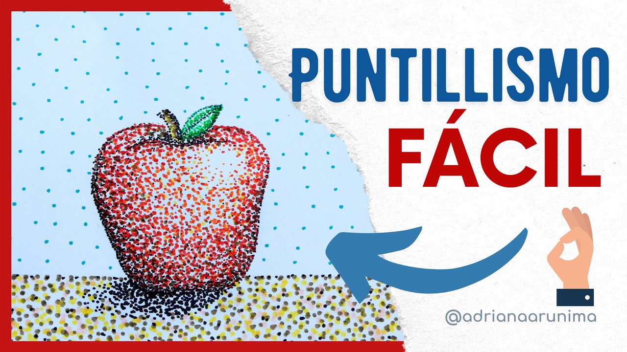 obras de arte de puntillismo