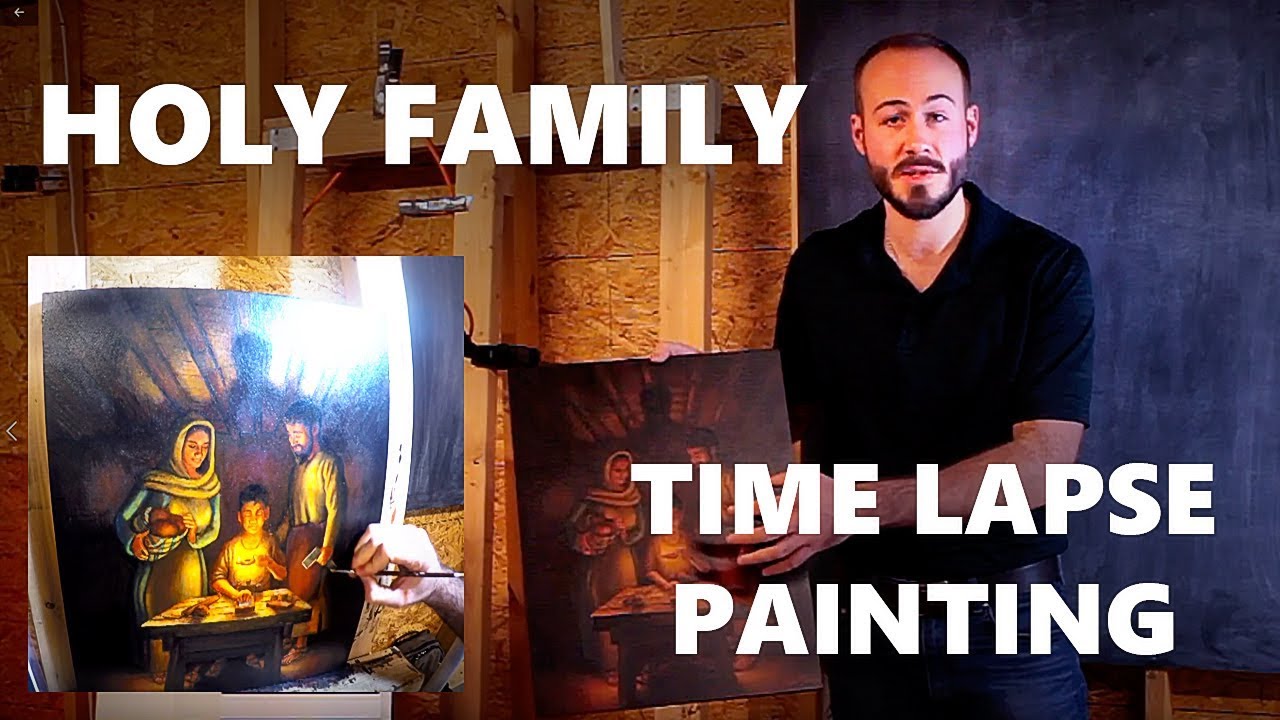 painting of the holy family