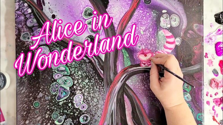 paintings of alice in wonderland