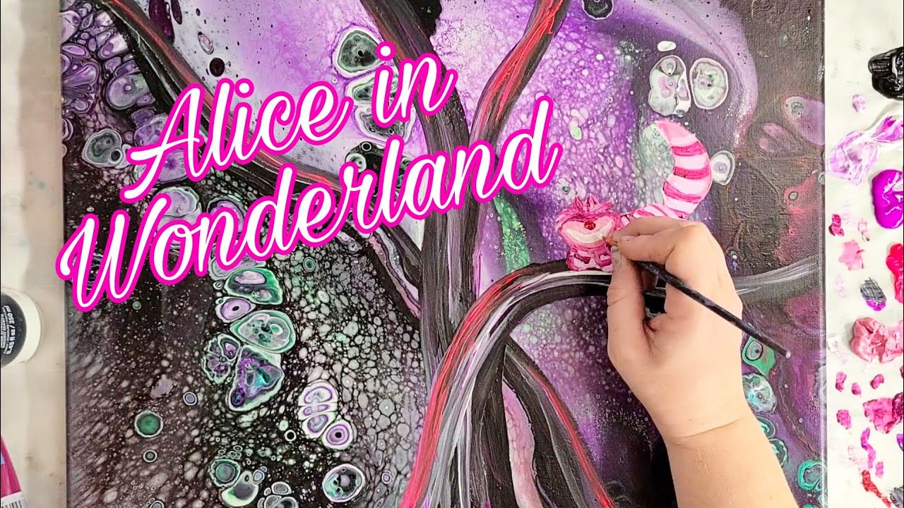 paintings of alice in wonderland