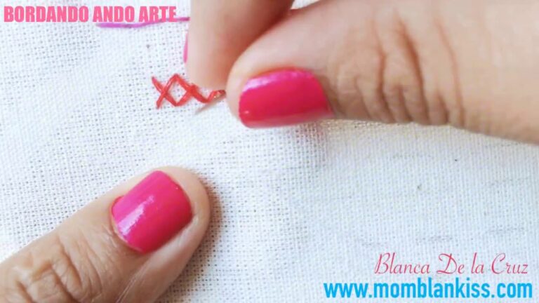 patrón punto de cruz facil