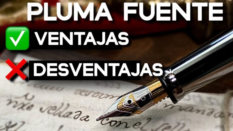 plumas para escribir con tinta