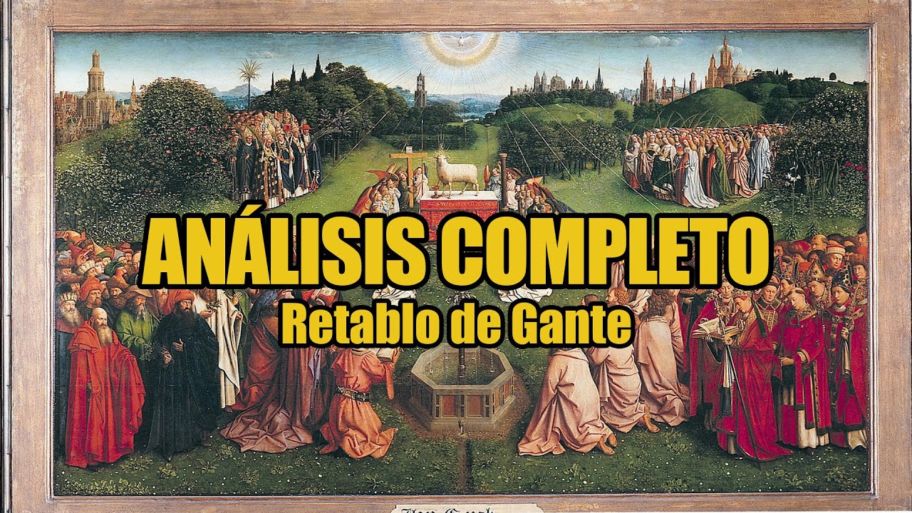 políptico de la adoración del cordero místico