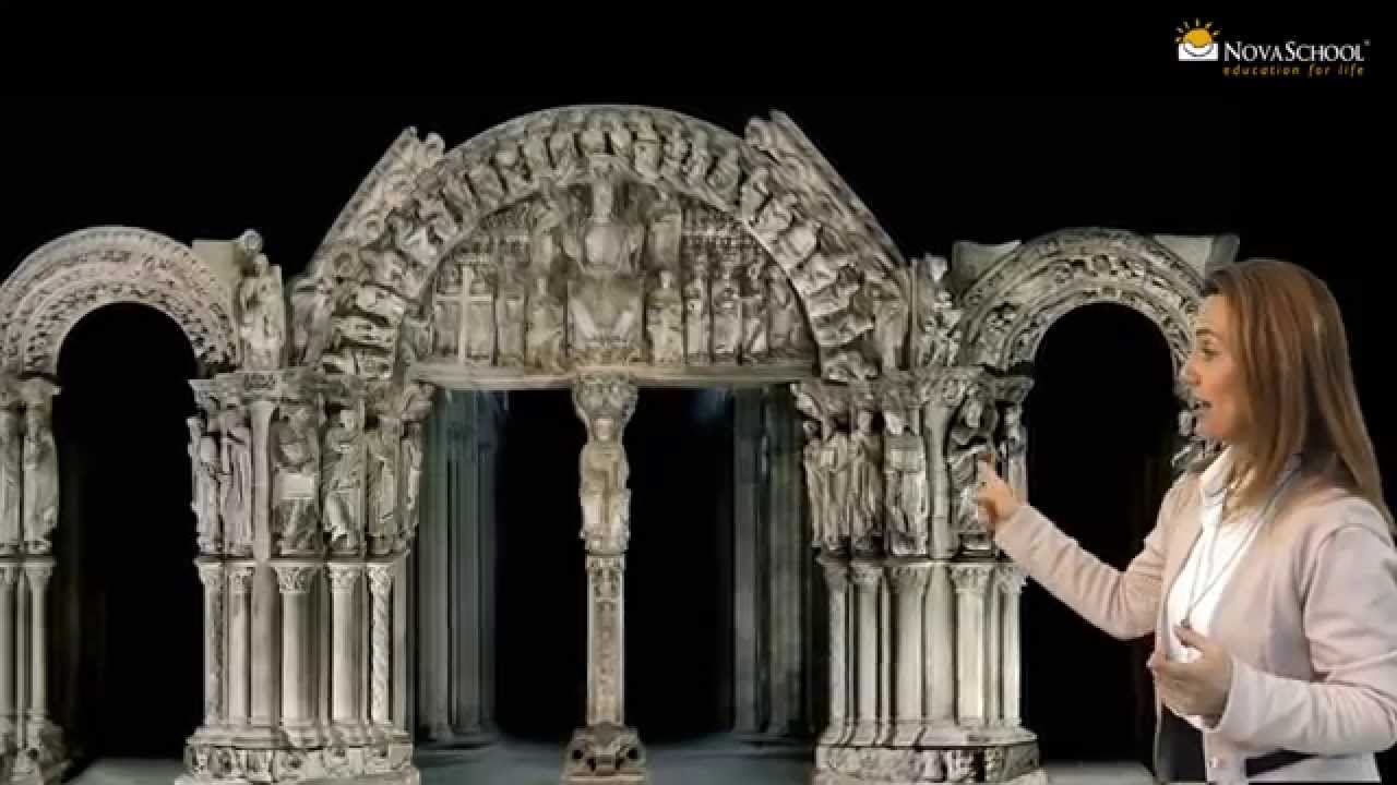 portico de la gloria comentario