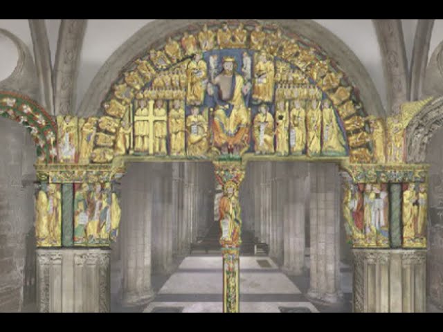 portico de la gloria restaurado