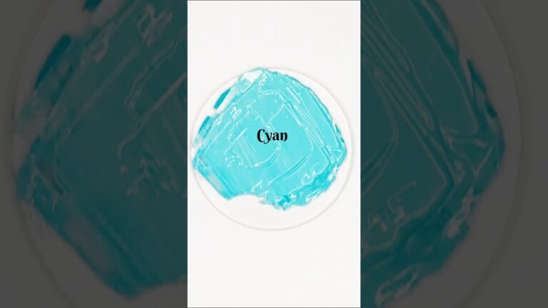 que color es el cian