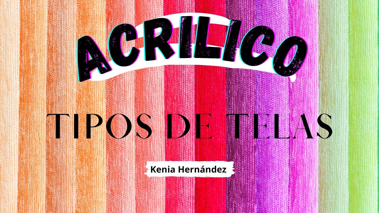 que es el acrilico en ropa