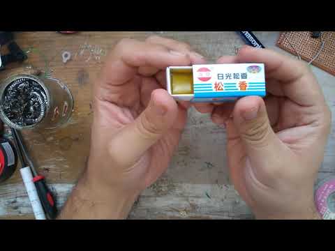 que es la colofonia para soldar