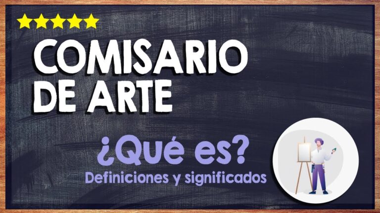 que hace un comisario de arte