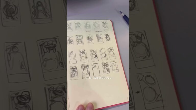 que pintor diseño una baraja del tarot