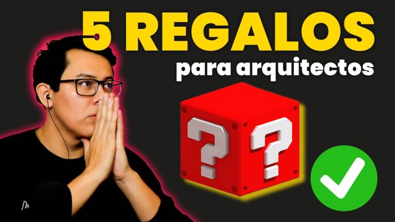 que regalar a un arquitecto